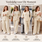 ✈️Gratis verzending💥 Beperkte Tijd Aanbieding 🧉 Dames Geribbelde Gebreid Top met Zijspleet & Broek Set ✨ rekbaar geribbelde stof, elegante zijspleet, comfortabele bijpassende set