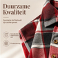 💥50 % korting! Alleen vandaag!💥 Damesvest met ruitpatroon, knoopsluiting en zakken