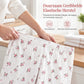 😍Dames Pyjamaset met Print: Korte Mouwen Top en Lange Broek, Comfortabele Rekbare Loungewear