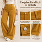 📢🎉50% korting!!!🛍️✨ Vrijetijdsbroek van corduroy voor dames met wijde pijpen