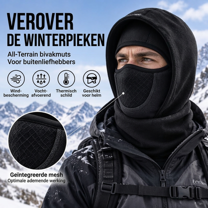 ❄️ Winddichte thermische bivakmuts-gezichtsmasker