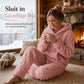 🔥 50% KORTING + GRATIS VERZENDING 🚚 Zachte 2-delige loungewear-set voor dames – hoodie & broek