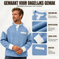 🧶Herens casual Henley-shirt met kleurblokken en wafelpatroon