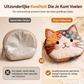 🚀Bespaar nu tijd & geld!😍Schattige Gewatteerde Katten Mini Portemonnee en Draagbare Kaarthouder Kleine Creatieve Zak voor Meisjes