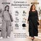 🔥Gratis verzending✈️Elegante dames jumpsuit van mesh met lange mouwen en wikkeloverlay