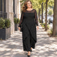 🔥Gratis verzending✈️Elegante dames jumpsuit van mesh met lange mouwen en wikkeloverlay