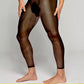 Sexy ultradunne sportbroek met kousen voor heren
