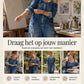 🔥Jumpsuit met open schouders, wijde pijpen en zakken