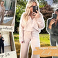 🔥Nu 50% voorjaarskorting🎀2-delige Loungewear – Zo Zacht Als Je Favoriete Moment🌸Voor thuis, voor onderweg, voor altijd comfort