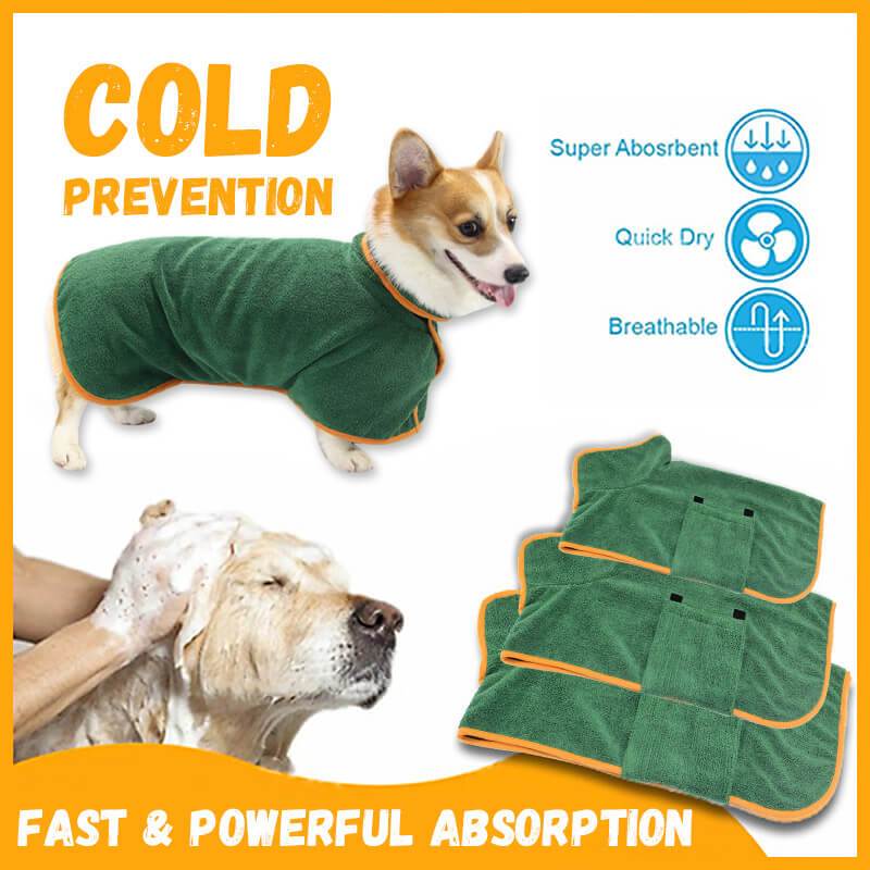 Super Absorbent Pet Bathrobe-1