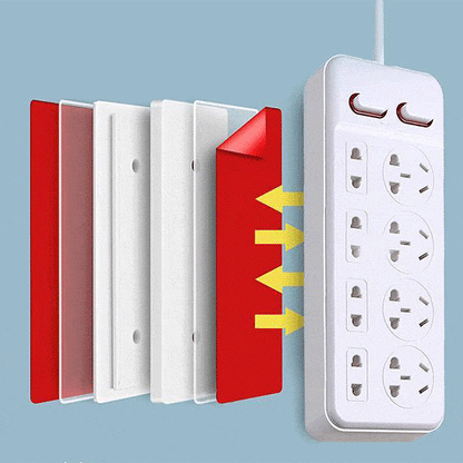 🔥Koop meer krijg gratis meer🔥adhesieve punch-free socket houder