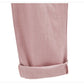 Dames Effen Kleur Elastische Taille Losse Negen-punts Broek