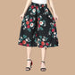 🎁2024 Nieuwjaar Hete Uitverkoop🎁 Vrouwen hoge elastische taille geplooide chiffon wijde been culottes