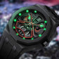 🎁Mannen uitholling modieus waterdicht kwartshorloge ⌚